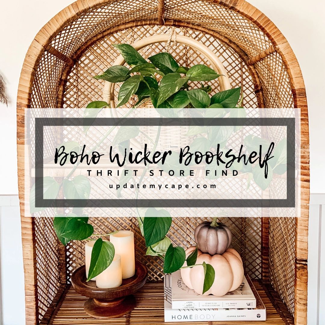 Wicker bookshelves deals
